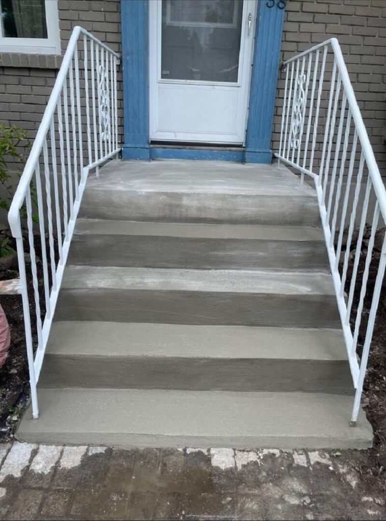 AFTER Stairs & Steps repair